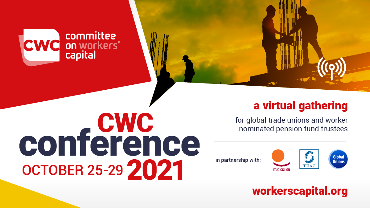 2021 CWC Virtual Conference Agenda 2021 CWC Virtual Conference Agenda