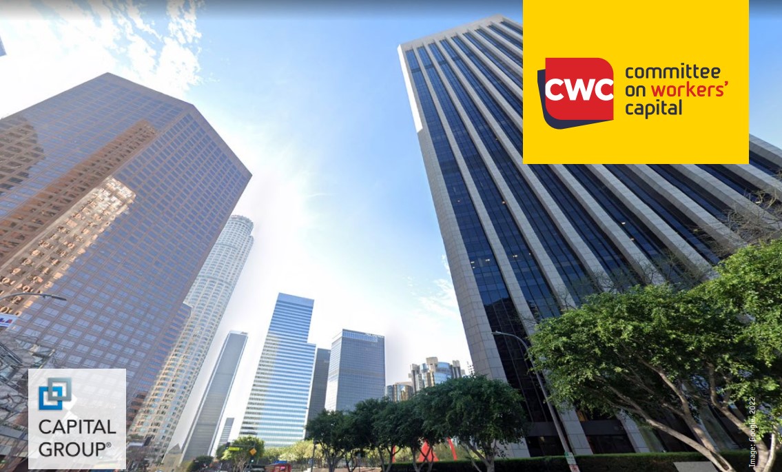 Spotlight on Capital Group: Opportunities to Embed Fundamental Labour Rights in Investment Stewardship Spotlight on Capital Group: Opportunities to Embed Fundamental Labour Rights in Investment Stewardship